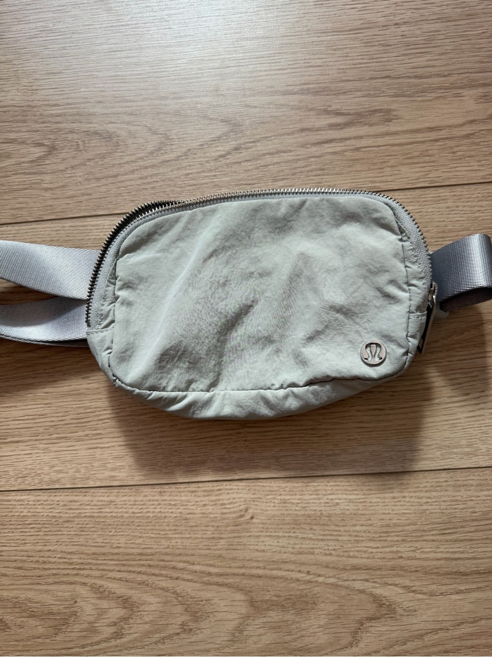 Lululemon Light Gray Belt Bag